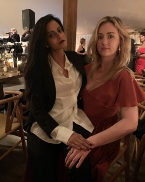 Ashley Johnson Instagram - Bonus photo shoot of really super great high quality shots by @brianwfoster. @milapajamas sitting on Momma’s lap. Happy Borthday, Pajamas.