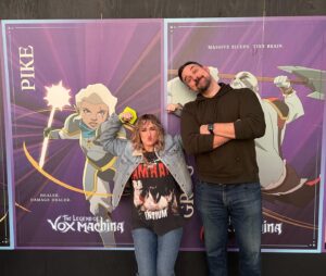 Ashley Johnson Instagram - Made an animated series out of our RPG. It’s almost here. We couldn’t be more excited, flabbergasted and grateful. WTF. #thelegendofvoxmachina