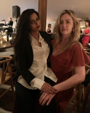 Ashley Johnson Instagram - Bonus photo shoot of really super great high quality shots by @brianwfoster. @milapajamas sitting on Momma’s lap. Happy Borthday, Pajamas.