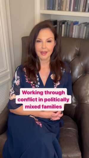 Ashley Judd Instagram - I live and love in a politically mixed family, and believe it or not, we have found our way to peace, dignity, respect, and even humor. (Gone are the verbally, ahem, “wild” suppers of my college years when everyone felt hurt and misunderstood.) I have learned to hold complexity and nuance, let go of either/or, ask myself if I want to be right or loved, and be more curious rather than 
 quoting facts all the time. It is damn hard work and the road can be long. It does *not* mean tolerating unacceptable behavior. Its reward is a sense of integrity and peace with others, crucially, this: Learning to stand for something without standing against my fellows. I would love to hear what you are trying, what has and has not worked, and your hopes for reducing conflict and holding more openness. #KitchenTableDiplomacy