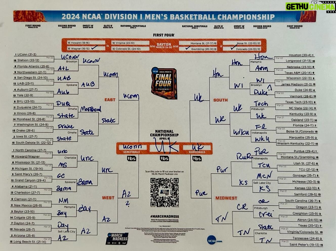Ashley Judd Instagram - March Madness, the most wonderful time of year! Our beloved Kentucky Wildcats tip off tonight, I am ready with my trusty t shirt, UK friends, and the radio with the Voices of the ‘Cats, Tom Leach and Jack “Goose” Givens. With what is on pace to the most powerful offense in UK history and the most fabulous backcourt, we can cut down the nets provided our defense stays sticky/pesky and consistent (um, not a given with this squad, much as a love ‘em!). Historically, defense wins championships, so let’s pour it on, go all the way and bring home #9 to the Commonwealth! And rooting for Kentucky schools in tournament, of course. Oh, I have my bracket and I am prepared to tear it up, who will be this year’s Cinderella(s)? GO ‘CATS! @kentuckymbb
