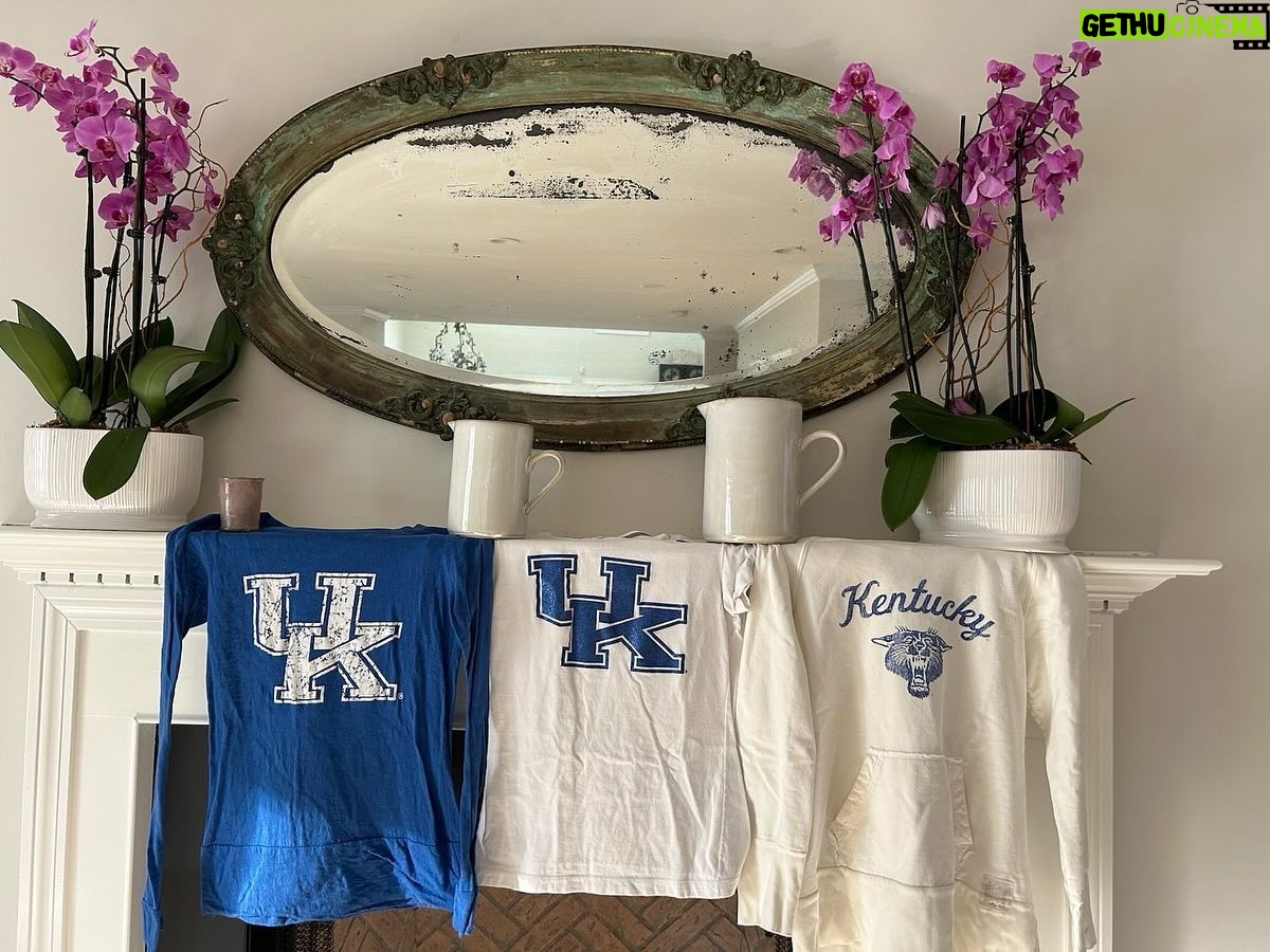 Ashley Judd Instagram - March Madness, the most wonderful time of year! Our beloved Kentucky Wildcats tip off tonight, I am ready with my trusty t shirt, UK friends, and the radio with the Voices of the ‘Cats, Tom Leach and Jack “Goose” Givens. With what is on pace to the most powerful offense in UK history and the most fabulous backcourt, we can cut down the nets provided our defense stays sticky/pesky and consistent (um, not a given with this squad, much as a love ‘em!). Historically, defense wins championships, so let’s pour it on, go all the way and bring home #9 to the Commonwealth! And rooting for Kentucky schools in tournament, of course. Oh, I have my bracket and I am prepared to tear it up, who will be this year’s Cinderella(s)? GO ‘CATS! @kentuckymbb