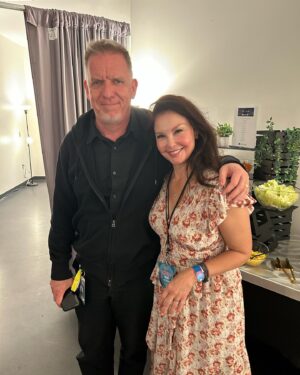 Ashley Judd Instagram - Replete. My cup is full and runs over. The U2 show at Sphere Las Vegas astonishes, thrills, uplifts, delights, and also holds rapt with an improbably tender intimacy. You can hear Bono whisper - the sound is so pristine and clear - and even sip his water, it seems. Edge is alchemical. Adam is so funky and my insides vibrated to his bass. Larry, love and miss you, hope your recovery is coming along; Bram, you are doing great!! Congratulations to the inspired crew and team for creating a next wave masterpiece, like Willie Williams, pictured, show director, and dearest Brian, security for 30 years and my dear buddy. How else can you wake up fresh and shining in Las Vegas, unless you’ve been with Spirit the night before? God suffers with us. God rejoices in our mirth. A tree gives glory to God by being a tree. So us, let us sing and dance. @u2 @spherevegas #bono #edge #adamclayton #larrymullenjr #family #grateful