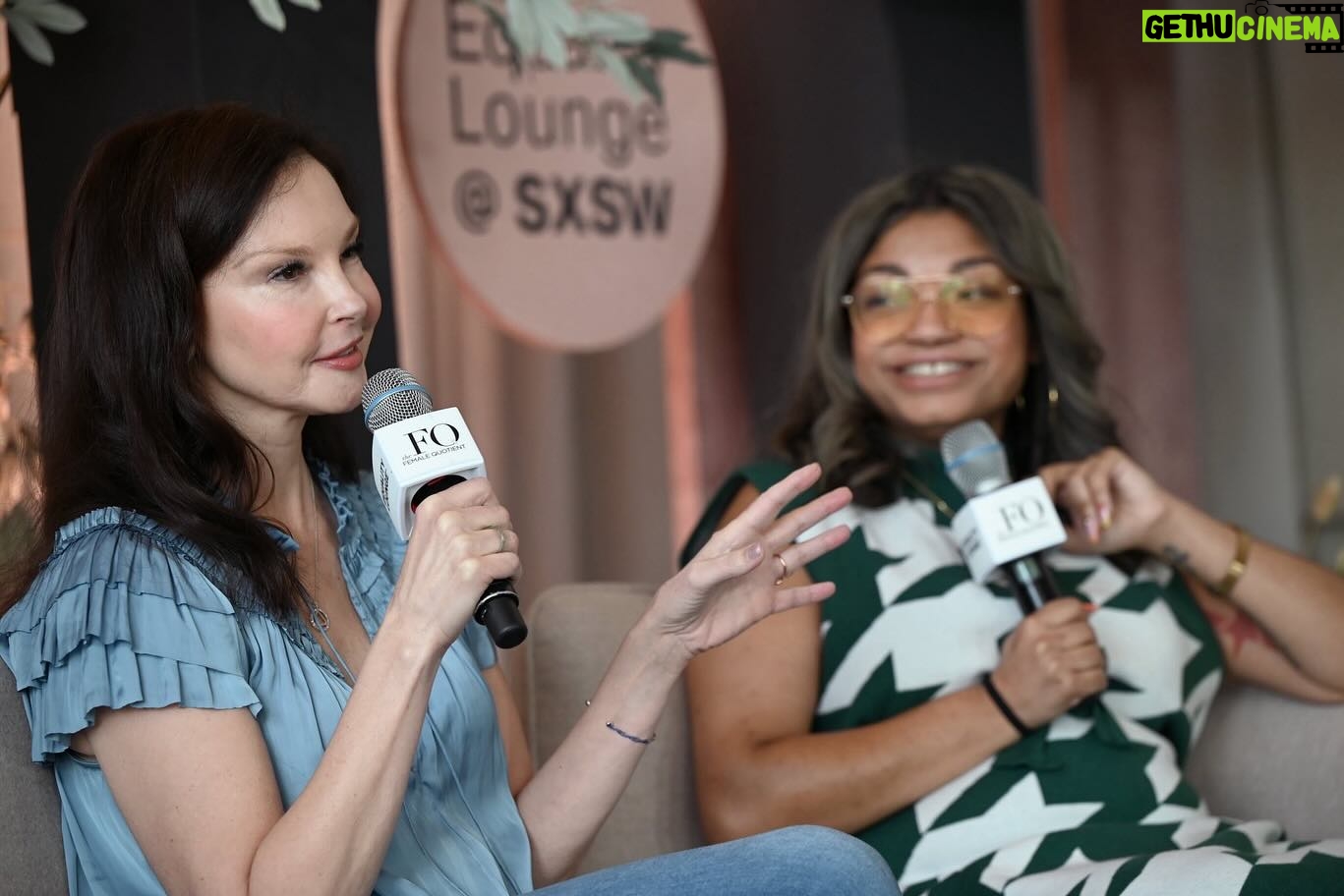 Ashley Judd Instagram - Had such a spirited and meaningful conversation with @nelstamp and @femalequotient at SXSW. Equality is possible when good intentions are met with intentional action: we have the right to author our own lives and need female alliances to support each other as we dream about truly living free from male entitlement to our bodies. We brought in how we all have the right to choose, plan, and space the births of our children, the ubiquity of violent, misogynistic, racist porn (see Culture Reframes’s website)and how to build resilience to it, and the essential role of self care and for many a spiritual practice when fighting the good fight. Thank you, everyone for turning out!