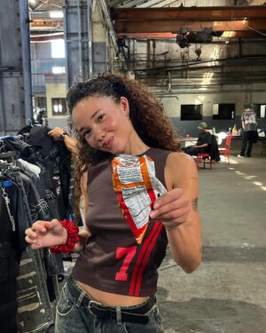 Ashley Moore Instagram - lil cheeto 🧡