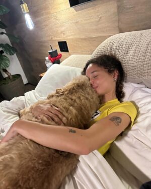 Ashley Moore Instagram - lil cheeto 🧡