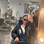 Ashley Moore Instagram - The Process! @alyssawoodhair Blessed this mess 💇🏽‍♀️
