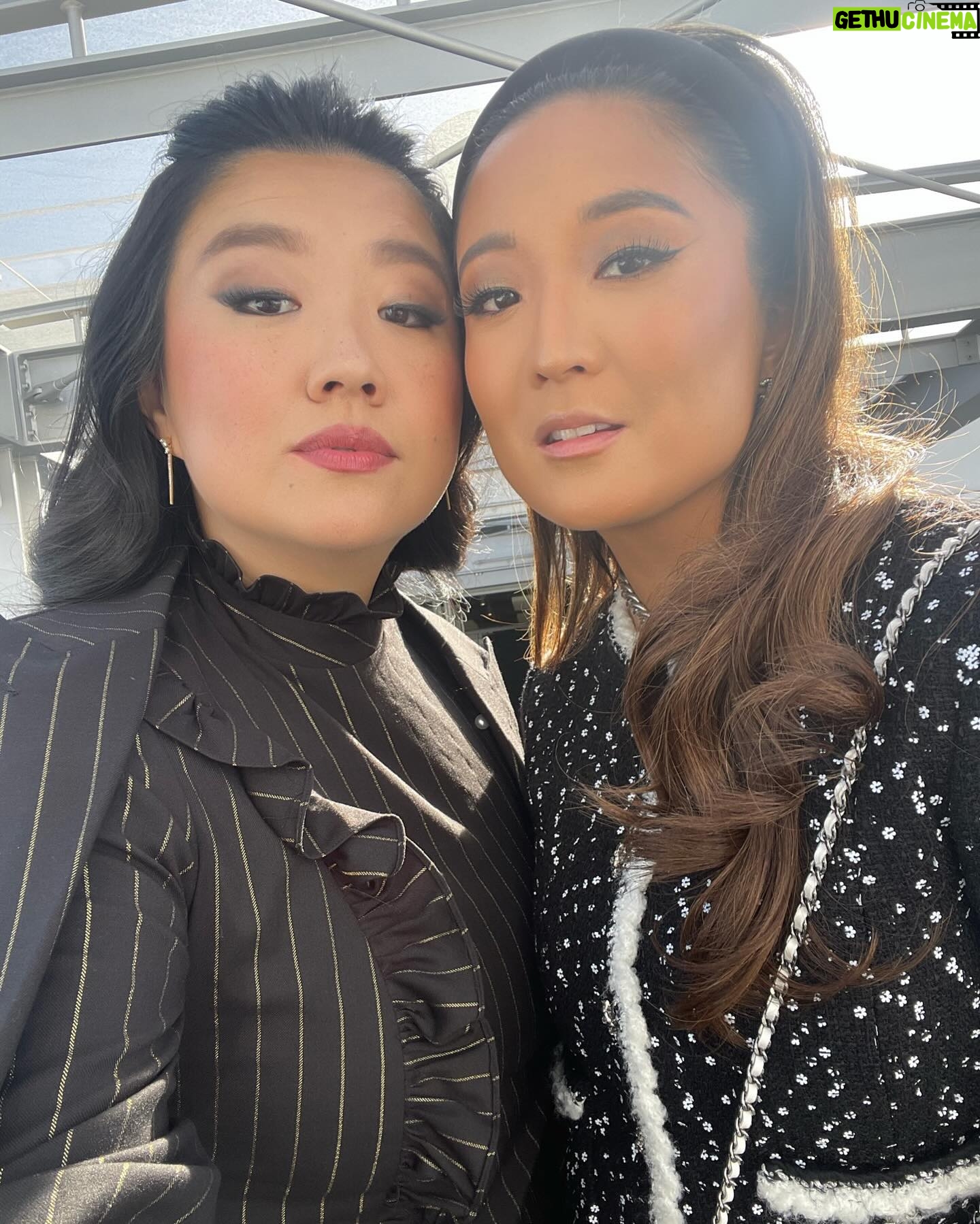 Ashley Park Instagram - ladies who lunch 🐩 @theacademy @chanelofficial