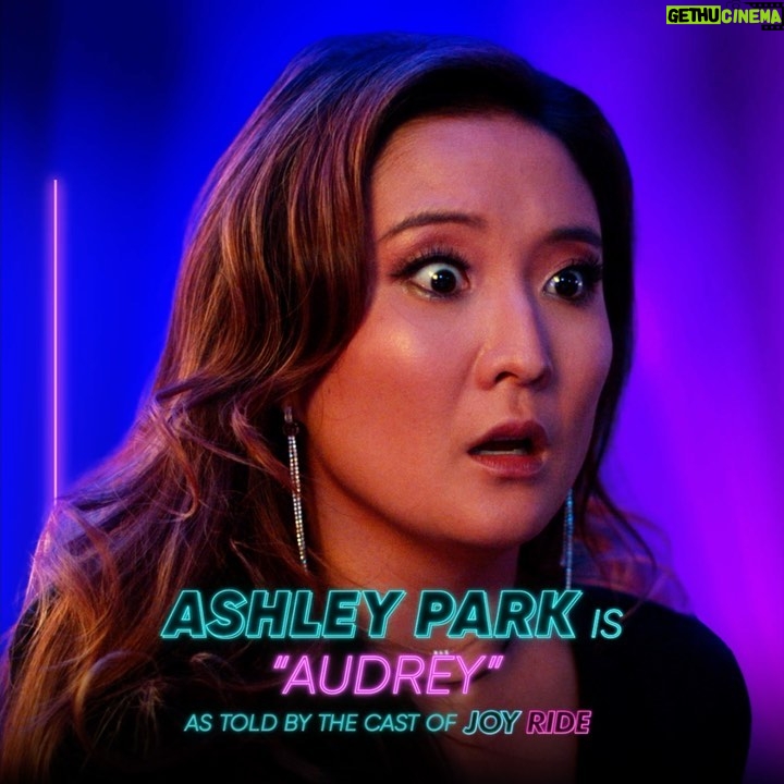 Ashley Park Instagram - live, love, laugh your ass off. 🎢🌟🍸 Audrey girlbosses into #JoyRideMovie only in theaters July 7