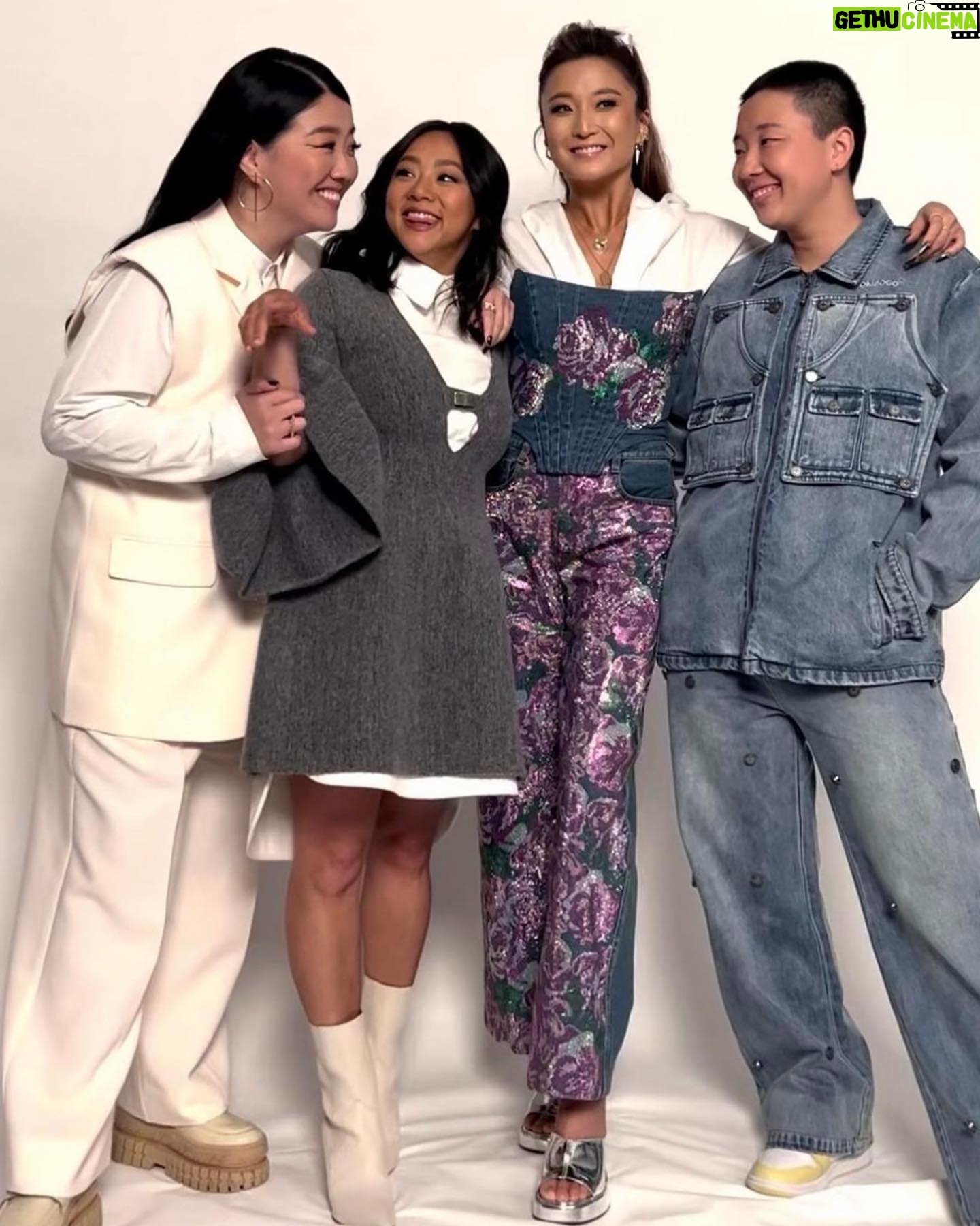 Ashley Park Instagram - livin la-vender loca🦄☯️🔮🪻🏳️🌈🫶 heart full from sharing #joyridemovie in San Fran #caamfest