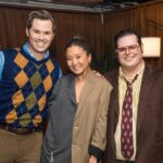 Ashley Park Instagram - Ahhhh an absolute joyful honor to return to the Broadway stage for 10 sec in @gutenbergbway… i could never have imagined a few years ago that I’d get to stand between these iconic and true LEGENDS of comedy, heart, and live theatre: @andrewrannells @joshgad. You are supernova performers and I’m so lucky to call you friends, truly #gutenbergbway is a MASTERCLASS. Loved getting to laugh my butt off in the audience with my sweet @alexandradaddario @noramkirkpatrick and Bravo to everyone involved esp genius @alextimbers @scottpaskstudio @mckmurphy ❤️❤️ thanks for letting me play and eat dreams with you!