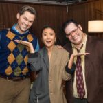 Ashley Park Instagram - Ahhhh an absolute joyful honor to return to the Broadway stage for 10 sec in @gutenbergbway… i could never have imagined a few years ago that I’d get to stand between these iconic and true LEGENDS of comedy, heart, and live theatre: @andrewrannells @joshgad. You are supernova performers and I’m so lucky to call you friends, truly #gutenbergbway is a MASTERCLASS. Loved getting to laugh my butt off in the audience with my sweet @alexandradaddario @noramkirkpatrick and Bravo to everyone involved esp genius @alextimbers @scottpaskstudio @mckmurphy ❤️❤️ thanks for letting me play and eat dreams with you!