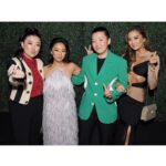 Ashley Park Instagram - 🍍✨ mom & dad as my dates to #GoldGala was so special. yay @goldhouseco @bingchen for bringin #aapi fam together!! yay @joyridemovie A100 honorees🫰🏼