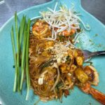 Ashley Park Instagram - cooking class in Thailand was wow, so who wants to try my ‘park thai’?? (Swipe for 👩🏻‍🍳) happy holidays kaaaa