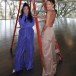 Ashley Park Instagram - we’ll take pix literally anywhere 🫰🪜🛁 the Audrey & Lolo of it all @joyridemovie