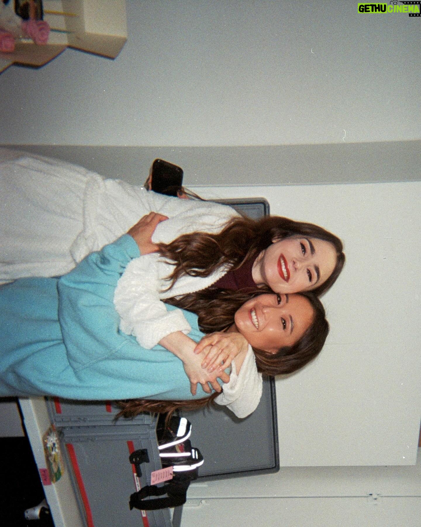 Ashley Park Instagram - celebrated @lilyjcollins birthday on set as much as we possibly could, while she spent her entire day working diligently, as always, to be the best scene partner, sister, and safe place to me. Lily, I can’t put into words how genuinely beautiful it is to watch you grow in unwavering heart and empowering smarts through each birthday, on this set and beyond… you are there for me in ways that I’d never expect you to be. To be candid, these past couple months working in Paris while navigating my health and new norm of energy have been incredibly difficult for me. But having you by my side and uplifting me, as you always have Lily, has given me the strength to persevere in times when I need it most. You do this for so many around you Lils. Proud of you this year, and for so many to come ❤️🥹