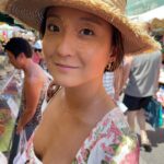 Ashley Park Instagram – 👒🫒🌺☺️ found the hat for €5… we likey?