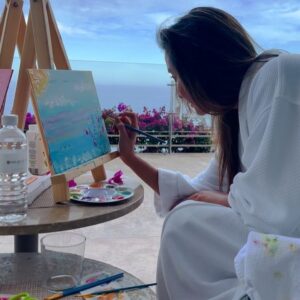 Ashley Park Instagram - 🌺 the absolute best days off, sunsets, and breaths of my life 🌅#GrandVelasCabo #LosCabos