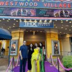 Ashley Park Instagram - my parents’ first date, thirty-something years ago, was at this same theatre where we celebrated @joyridemovie premiere… i know, i know, i fully cried when i found this out the day after the premiere and my heart is still so overwhelmed by this special full circle moment 🥹 and even further, #joyridemovie is officially released in theaters today (7/7) and my parent’s wedding anniversary also happens to be TODAY on July 7! I’m profoundly grateful for so many reasons in this moment, but especially for my beautifully supportive and resilient family… that we all got to be together for my first movie premiere and we all get to celebrate my little sister @audreyhehepark’s wedding in a few months. Im so happy that my dad insisted on seeing a movie to extend his first dinner date with my mom all those years ago… that she said yes… and here we all are. I owe a lot of who I am to how my parents raised me and my sister. And I don’t think they imagined during that first date that they would one day return to watch their daughter on that exact big screen… and that her anniversary gift to them would be the world getting to watch their little girl say and do veryyyy raunchy but wholesome but def RAUNCHY things on screens all over the world. So happy 🎰 to our my fam and my JOY RIDE fam 💜