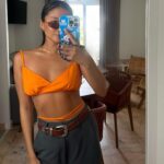 Ashley Park Instagram – vitamin c scenes 🍊🥭🍈
(last slide is first time I’ve tried mini melon filled with port… didn’t even know that was a thing?!). thanks to @unicef efforts and @tommy_chiabra support to prioritize climate change 🧡