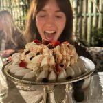 Ashley Park Instagram – vitamin c scenes 🍊🥭🍈
(last slide is first time I’ve tried mini melon filled with port… didn’t even know that was a thing?!). thanks to @unicef efforts and @tommy_chiabra support to prioritize climate change 🧡