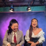 Ashley Park Instagram - comin’ in hot @ 6 AM 📡 couldn’t think of a better way to start #JoyRideMovie release day! in theaters everywhere now ❤️‍🔥😭