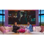 Ashley Park Instagram - ⚪️🖤spotted playing and panting at @jenniferhudsonshow with lovely @iamjhud talkin all the things :)