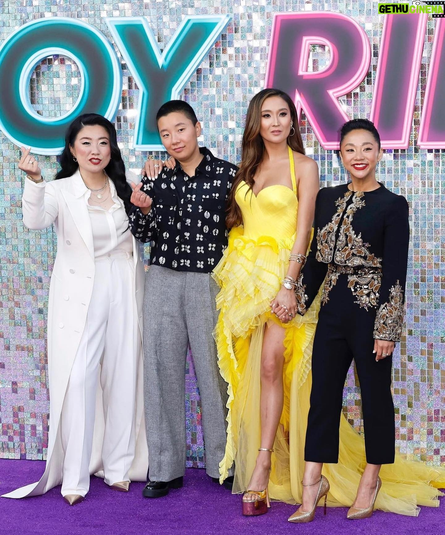 Ashley Park Instagram - 🪩🫰🏼 #JoyRideMovie is officially out in theaters 🥹 I’ll be popping into a few cinemas this weekend… see you there?