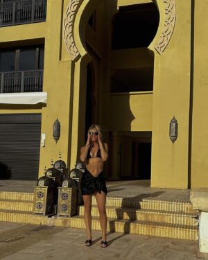 Ashley Roberts Instagram - Hammam-a-mia! 

Put hammam on your bucket list! Skin like a baby’s bum. 
A fun adventure thanks to @mazaganbeachresort 
#morocco🇲🇦 #gifted #adventure #grateful