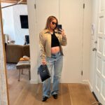 Ashley Tisdale Instagram - the only jeans that will fit me right now