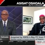 Asisat Oshoala Instagram – “I’m quite fast, and I like to finish around the box,” said @asisat_oshoala. “#BayFC’s coming. Wait for us. We’re coming!”

Swipe for snippets of Asisat’s interview with @sportscenter 📲

*Subtitled clips available on stories