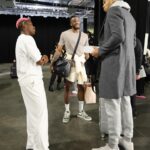 Asisat Oshoala Instagram - I promise y’all….I AM NOT SHORT 😩😩 @giannis_an34 @thanasis_ante43