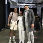 Asisat Oshoala Instagram - I promise y’all….I AM NOT SHORT 😩😩 @giannis_an34 @thanasis_ante43