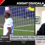 Asisat Oshoala Instagram – “I’m quite fast, and I like to finish around the box,” said @asisat_oshoala. “#BayFC’s coming. Wait for us. We’re coming!”

Swipe for snippets of Asisat’s interview with @sportscenter 📲

*Subtitled clips available on stories
