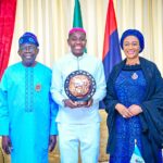 Asisat Oshoala Instagram - Privileged to engage with His Excellency, President Bola Ahmed Tinubu (GCFR) and Her Excellency, First Lady Sen. Remi Tinubu (CON).. Shared my 6th CAF Award 🏆joy and discussed our aligned vision for sports development in Nigeria. I’m excited about their commitment to empowering the girl child through sports and education, dovetailing perfectly with my Academy @asisatoshoalaacademy & Foundation’s @asisatoshoalafoundation mission. Grateful for their endorsement and contributions, which aligned with their transformational agenda for sports development! 🌟👧📚 #SocialDevelopment #SportsEducation #AOA #EmpoweringCommunities