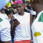 Asisat Oshoala Instagram - THANK YOU !!! 2024 we go crazyy Insha Allahu 🙏🏾❤️ 📸 : @photo_geniuss_