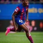 Asisat Oshoala Instagram – Football is an ART.  Enjoyed that one 😘#ChampionsLeagueNight #Alhamdulilah