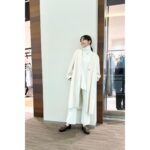 Asuka Kijima Instagram – ヒルナンデス 衣装🤍
coat @lily_brown_official 
setup @celford_official 
shoes @lunique_official_ 
pierce,necklace @gemmaalus_japan 
‍