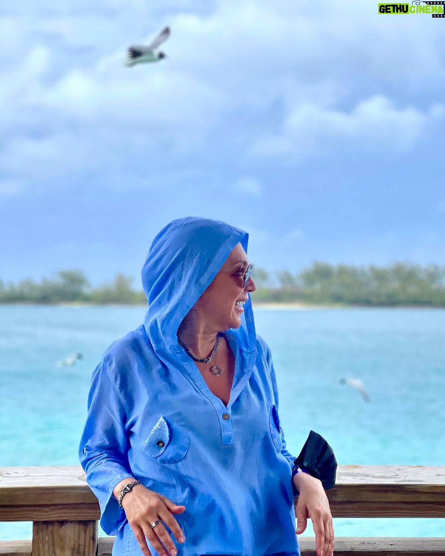 Asuman Dabak Instagram - Kuşlarla güldük eğlendik meğerse gülünce kuşlar uçuşurmuş seslerinize,uçuşan kuşlar konsun göğsünüze🕊🕊🕊💙