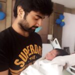 Atharvaa Instagram - * Moment Captured * meet my niece Princess "Layana" 👸🏻❤️ Damn this feels Good !!! 😍
