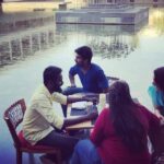 Atharvaa Instagram - 🎬 🕺#behindthescenes #immaikanodigal