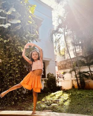 Atharvaa Instagram - Happiest Birthday Favourite Niece . One & only 
@layana_kavya 🤍