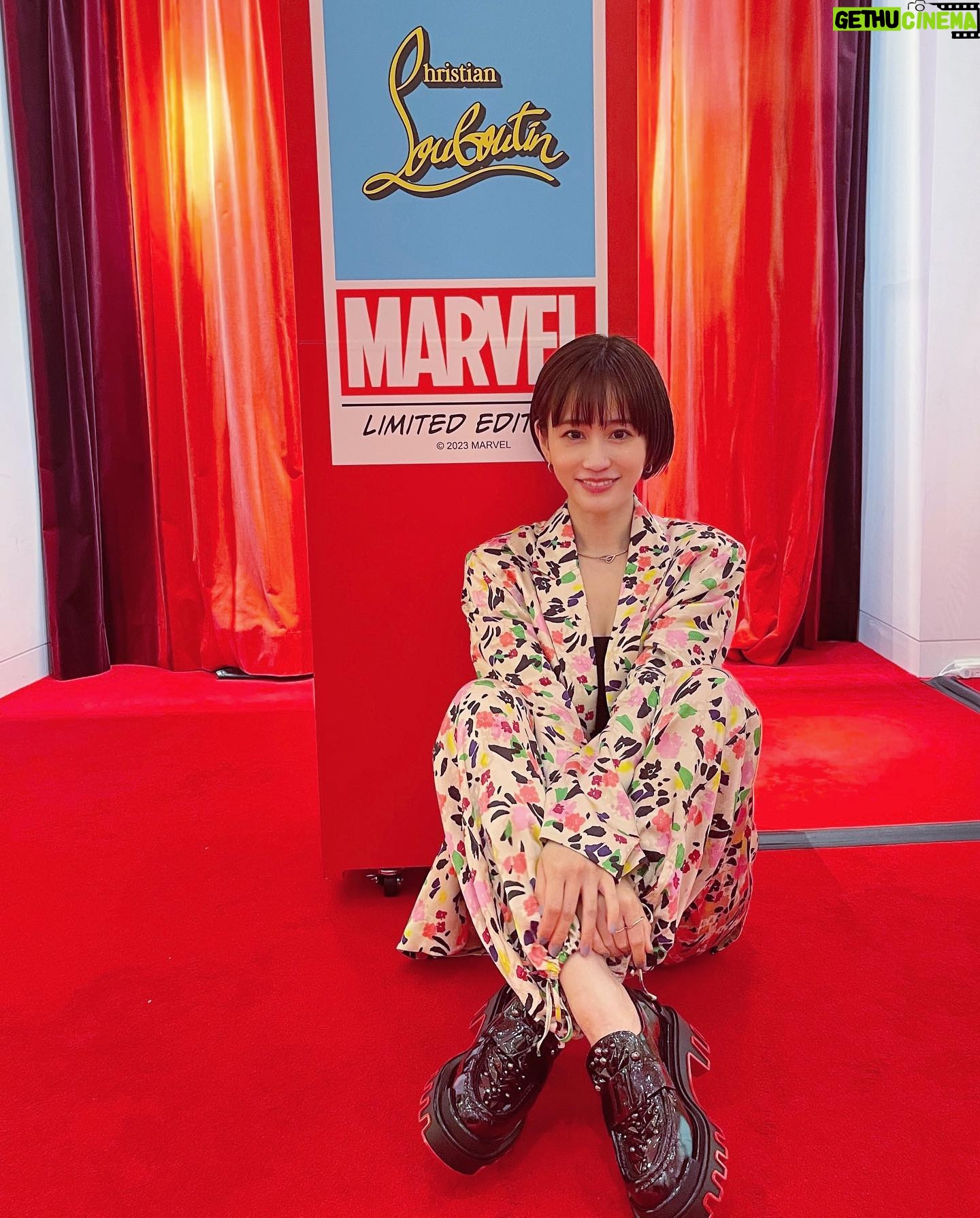 Atsuko Maeda - 3 Likes - .
#ChristianLouboutin-六本木ヒルズ店-
ChristianLouboutinとMarvel
20代になった頃私はファッションと映画に凄く興味を持ち、
出会えた事で確実に刺激をもらい、
沢山の思い出あるコラボ!!胸が熱い!!
世界観抜群で最強コラボです💙🧡💚
子供用も可愛かったなぁ。。⭐️
#PR #ChristianLouboutin #Marvel