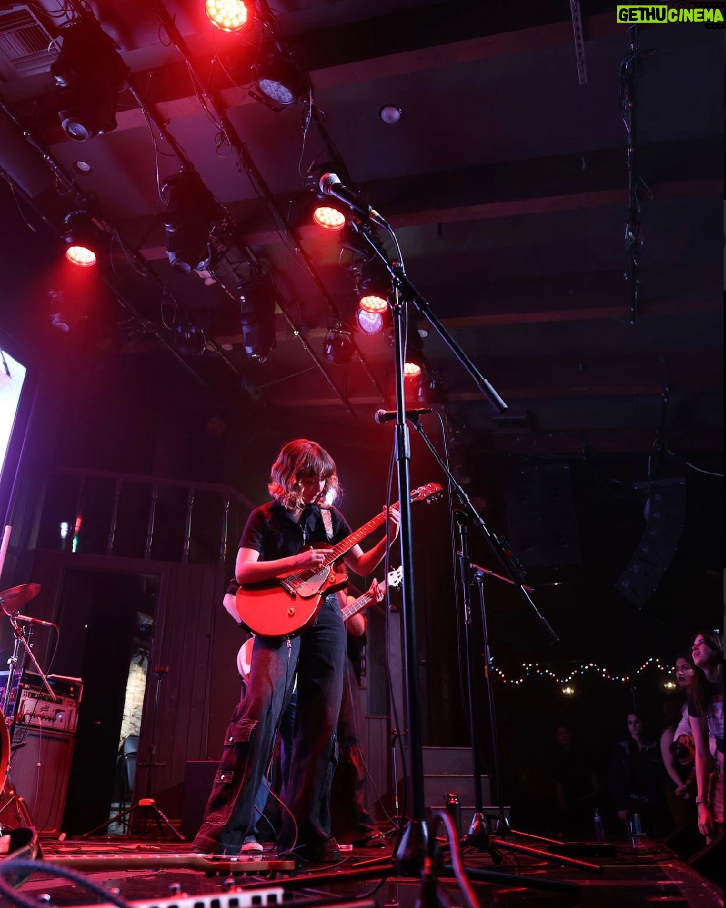 Aubrey Anderson-Emmons Instagram - had the most amazing time playing our first show at @bourbonroomhollywood thanks to @ellajaybasco :)) if y’all are interested in watching us play follow our acc! @october.theband 📸: @salted_cheese_cream