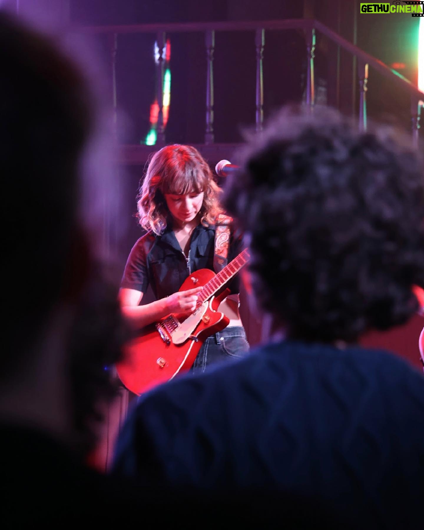 Aubrey Anderson-Emmons Instagram - had the most amazing time playing our first show at @bourbonroomhollywood thanks to @ellajaybasco :)) if y’all are interested in watching us play follow our acc! @october.theband 📸: @salted_cheese_cream