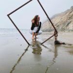 Audrey Whitby Instagram - Got a little handsy at the beach this weekend.