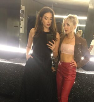 Audrey Whitby Instagram - YOU’RE SO DUMB, AND OLD, AND BEAUTIFUL, AND ANNOYING, AND PERFECT IN EVERY WAY! 🍻🌈🍣🌼🍾🐶🦪🥳#HappyMaddysBirthday