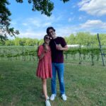 Audrey Whitby Instagram - Doing it for the vines. 🍷🌿🍇