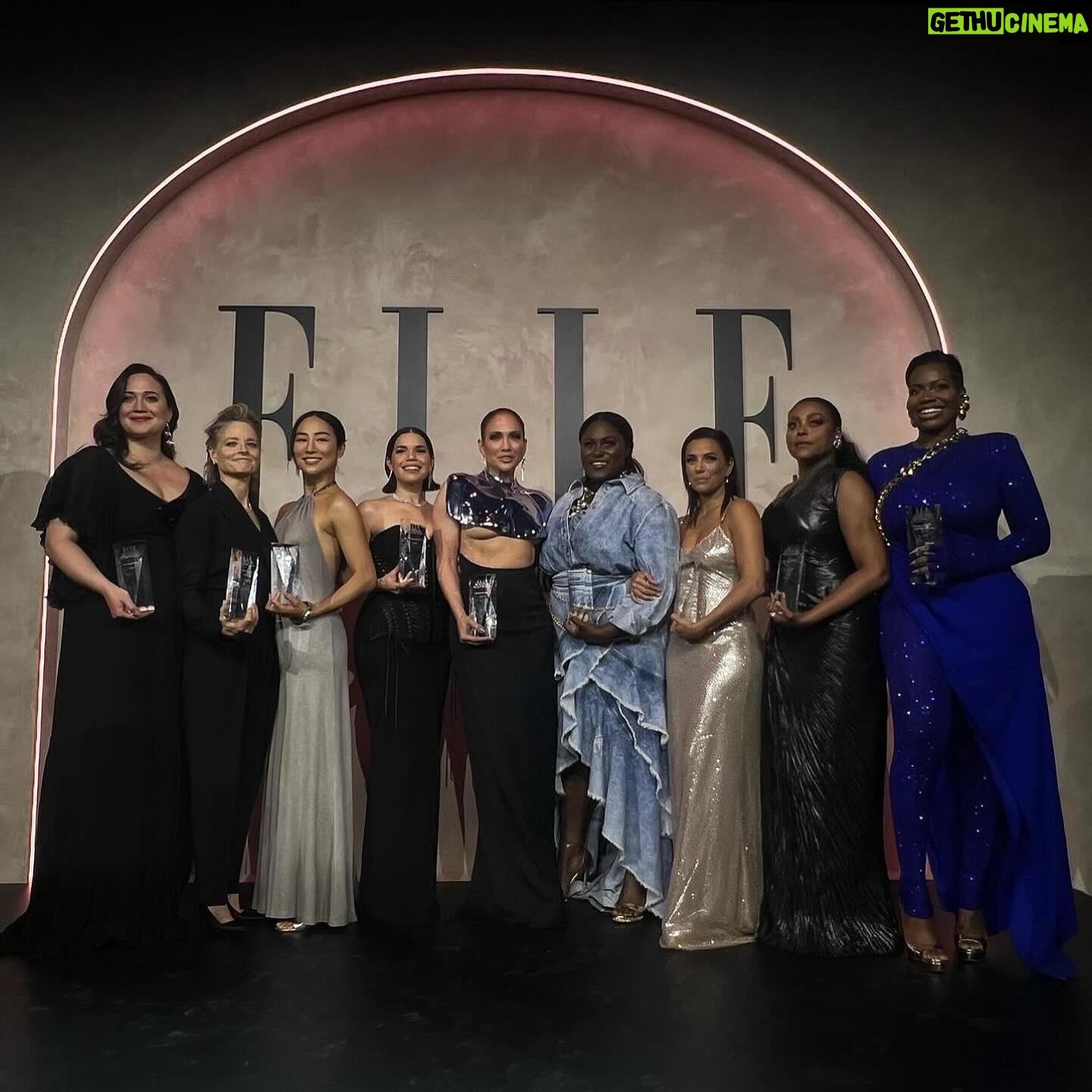 Auli'i Cravalho Instagram - ✨Elle’s Women in Hollywood 2024✨ When Jo March said “Women-“ this is what she meant. 🥂 Three cheers to always knowing we’re more than the side character, the diversity hire, the comedic relief, or the wild card. May we never EVER forget how important our voices are, in this, and every room. Thank you @elleusa for reinvigorating my fire ❤️🔥 #ElleWIH