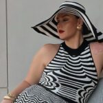 Aurélie Van Daelen Instagram - Call me Mary. Éclectique, audacieuse, hors du commun : Mary Katrantzou signe la nouvelle collection pour @marina.rinaldi et propose un véritable voyage au cœur d’un kaléidoscope de styles et de couleurs. 🔥 Publicité #MarinaRinaldiSS24 #MarinaRinaldiByMaryKatrantzou #publicité